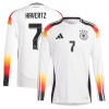 Maillot à Manches Longues Allemagne Kai Havertz 7 Domicile Euro 2024 Pour Homme